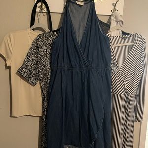 Crossbody Jean dress